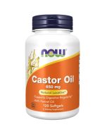 NOW Foods Castor Oil 650mg Softgels 120