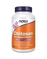 NOW Foods Chitosan 500mg Plus Chromium Capsules 240