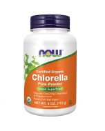 NOW Foods Chlorella Organic Pure Powder 113g
