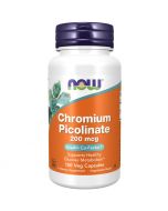 NOW Foods Chromium Picolinate 200mcg Capsules 100