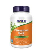 NOW Foods Cinnamon Bark 600mg Capsules 120