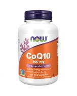 NOW Foods CoQ10 with Hawthorn Berry 100mg Capsules 180