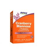 NOW Foods Cranberry Mannose + Probiotics Packets 24