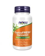 NOW Foods CurcuFRESH Curcumin Capsules 60