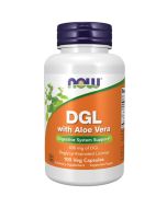 NOW Foods DGL with Aloe Vera Capsules 100