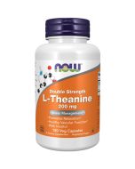 NOW Foods Double Strength L-Theanine 200mg Capsules 120