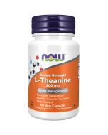 NOW Foods Double Strength L-Theanine 200mg Capsules 60