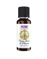 NOW Foods Essential Oil Peace Love & Flowers Oil Blend 30ml