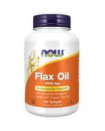 NOW Foods Flax Oil 1000mg Softgels 100
