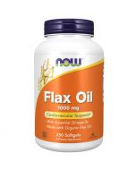 NOW Foods Flax Oil 1000mg Softgels 250