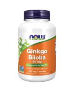 NOW Foods Ginkgo Biloba 60mg Capsules 240