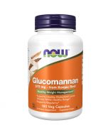 NOW Foods Glucomannan from Konjac Root 575mg Capsules 180