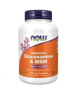 NOW Foods Glucosamine & MSM Vegetarian Capsules 120