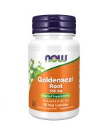 NOW Foods Goldenseal Root 500mg Capsules 50