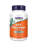 NOW Foods GTF Chromium 200mcg Tablets 250