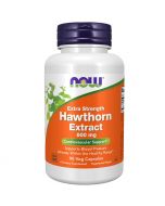 NOW Foods Hawthorn Extract 600mg Extra Strength Capsules 90