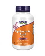 NOW Foods Hyaluronic Acid with MSM 50mg Capsules 120