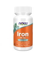 NOW Foods Iron 18mg Capsules 120
