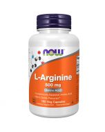 NOW Foods L-Arginine 500mg Capsules 100