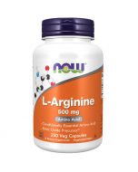 NOW Foods L-Arginine 500mg Capsules 250