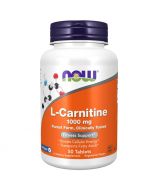NOW Foods L-Carnitine 1000mg Tablets 50