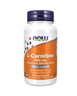 NOW Foods L-Carnitine 250mg Capsules 60