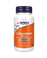 NOW Foods L-Carnitine 500mg Capsules 60