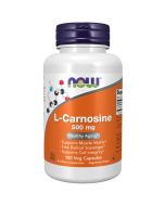 NOW Foods L-Carnosine 500mg Capsules 100