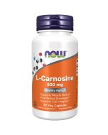 NOW Foods L-Carnosine 500mg Capsules 50