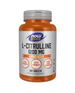 NOW Foods L-Citrulline 1200mg (Extra Strength) Tablets 120