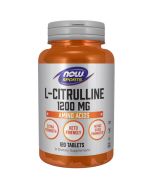 NOW Foods L-Citrulline 1200mg (Extra Strength) Tablets 120