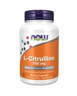 NOW Foods L-Citrulline 750mg Capsules 90