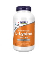 NOW Foods L-Lysine 1000mg Tablets 250