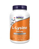 NOW Foods L-Lysine 500mg Capsules 250