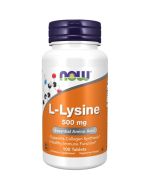 NOW Foods L-Lysine 500mg Tablets 100