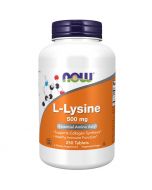 NOW Foods L-Lysine 500mg Tablets 250