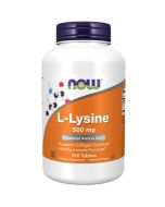 NOW Foods L-Lysine 500mg Tablets 250