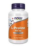 NOW Foods L-Proline 500mg Capsules 120