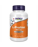 NOW Foods L-Proline 500mg Capsules 120