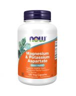 NOW Foods Magnesium & Potassium Aspartate with Taurine Capsules 120