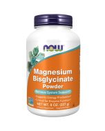 NOW Foods Magnesium Bisglycinate Powder 227g