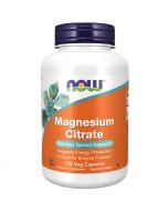 NOW Foods Magnesium Citrate 400mg Capsules 120