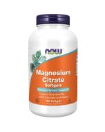 NOW Foods Magnesium Citrate Softgels 180