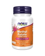 NOW Foods Methyl Folate 1000mcg Tablets 90
