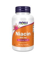 NOW Foods Niacin 500mg Capsules 100