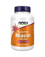 NOW Foods Niacin Flush-Free 250mg Capsules 180

