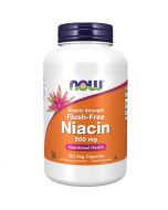 NOW Foods Niacin Flush-Free 500mg (Double Strength) Capsules 180
