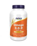 NOW Foods Omega 3-6-9 1000mg Softgels 250
