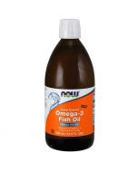 NOW Foods Omega-3 Fish Oil Liquid Lemon 500ml
