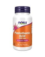 NOW Foods Pantothenic Acid 500mg Capsules 100
